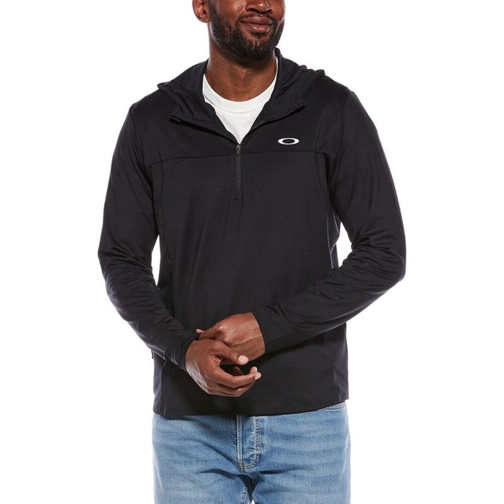 Oakley Mens  Gravity Range Hoodie, Black